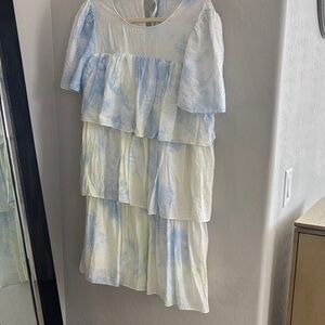 Tiered Ruffle Shift Dress